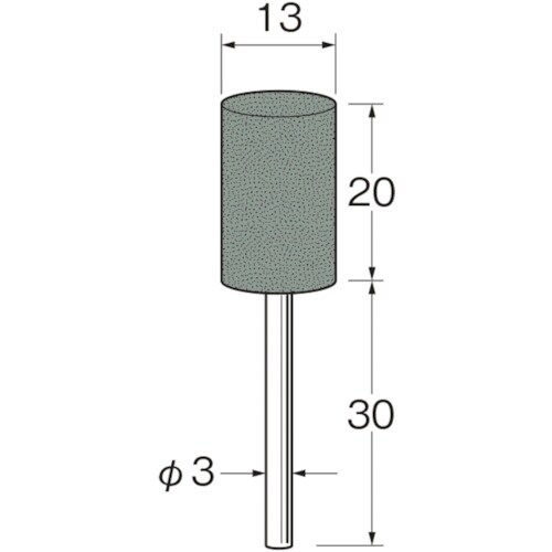 リューター 軸付ラビン砥石(一般用)R4352粒度