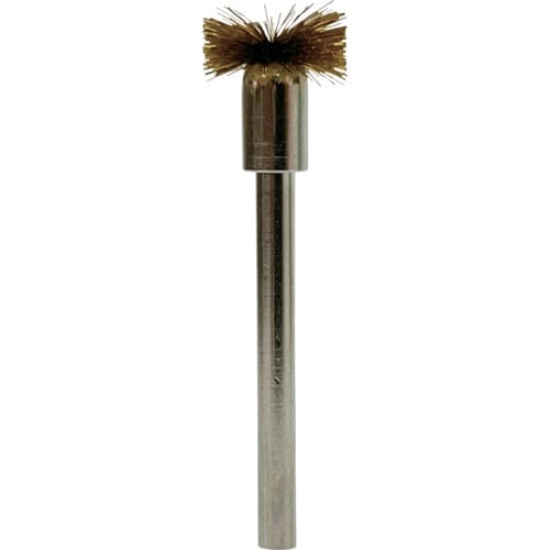 リューター 軸付フラワー型ブラシ軸径(mm):3毛