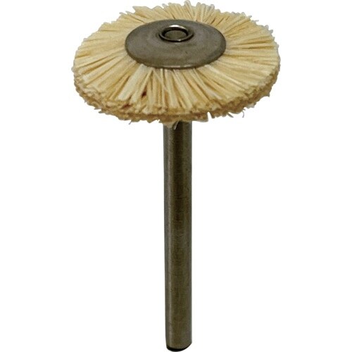 リューター 軸付ホイール型ブラシ軸径(mm):3毛