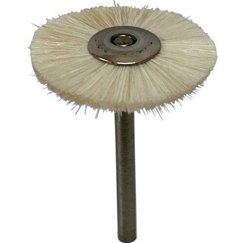 リューター 軸付ホイール型ブラシ軸径(mm):3毛