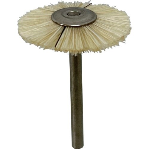 リューター 軸付ホイール型ブラシ軸径(mm):3毛