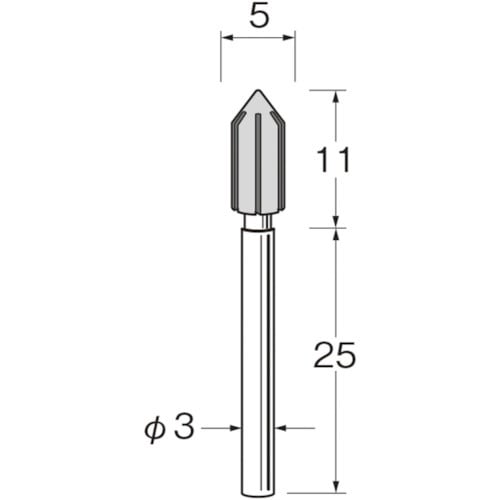 リューター キャップ型ラバーホルダー(尖先)