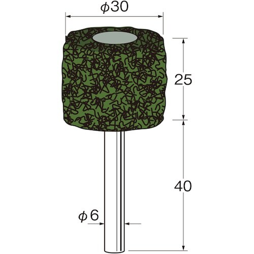 リューター スポンジサンダー外径(mm):30粒度