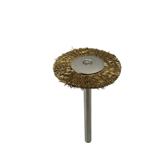 リューター 軸付ホイール型ブラシ軸径(mm):2.