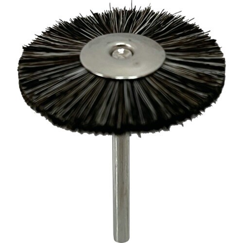 リューター 軸付ホイール型ブラシ軸径(mm):2.