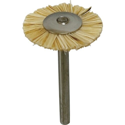 リューター 軸付ホイール型ブラシ軸径(mm):3毛