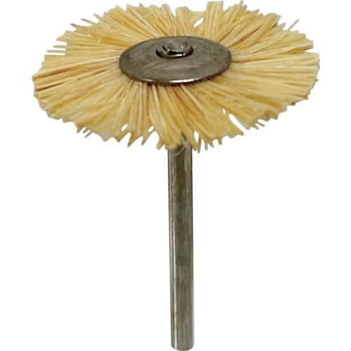 リューター 軸付ホイール型ブラシ軸径(mm):2.