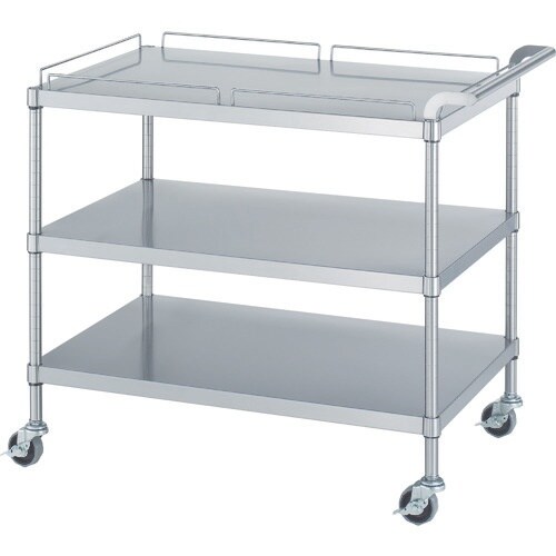 シンコー ステンレスワゴン(SUS430・ガード付