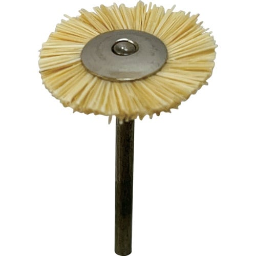 リューター 軸付ホイール型ブラシ軸径(mm):2.