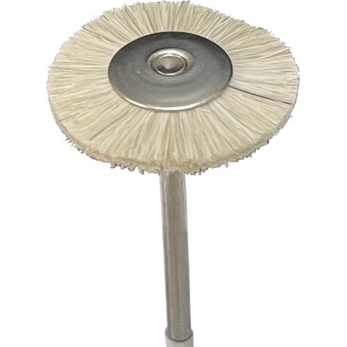 リューター 軸付ホイール型ブラシ軸径(mm):2.