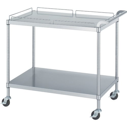 シンコー ステンレスワゴン(SUS304・ガード付