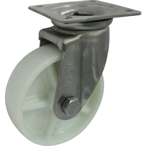 ヨドノ ナイロン車輪ステンレス製自在車付