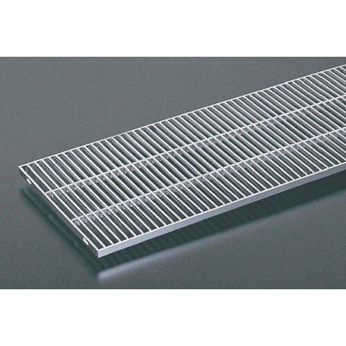 奥岡 ステンレス製 側溝用 グレーチング 本体幅5