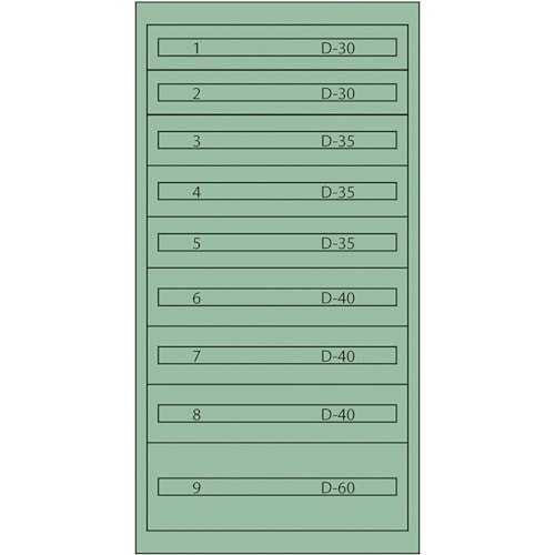 Vidmar ツールキャビネットTC−345E