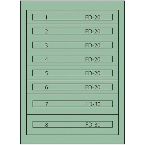 Vidmar ファインキャビネットFC−180R(