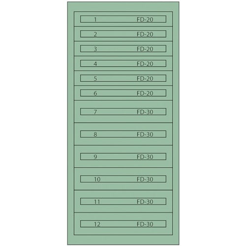 Vidmar ファインキャビネットFC−300N(