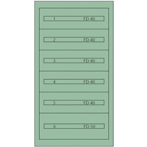 Vidmar ファインキャビネットFC−250C(