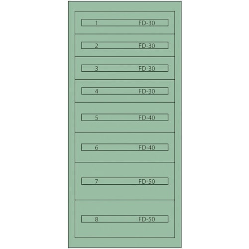 Vidmar ファインキャビネットFC−300F(