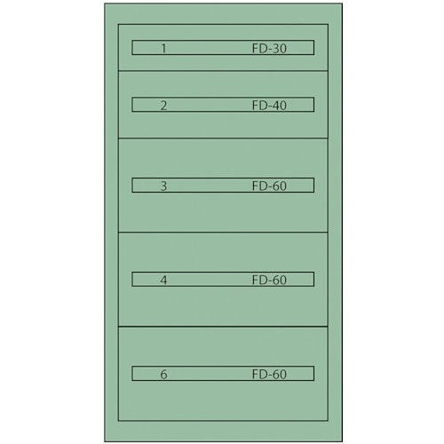 Vidmar ファインキャビネットFC−250B(