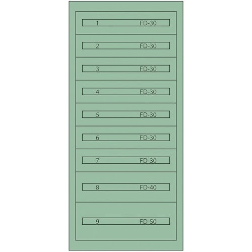 Vidmar ファインキャビネットFC−300J(