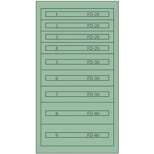 Vidmar ファインキャビネットFC−250P(