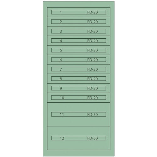 Vidmar ファインキャビネットFC−300P(