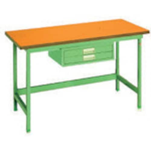 OS 中量作業台 木製天板 間口1200×奥行75