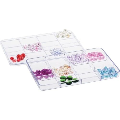 蝶プラ ビーズパレットフタ付