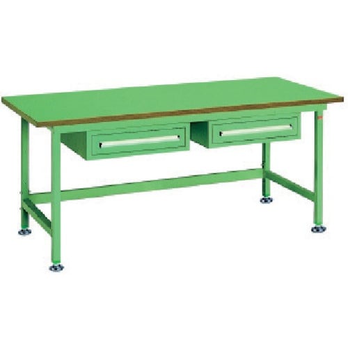 OS 中量作業台 ロンリウム天板 間口1800×奥