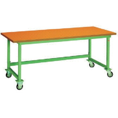 OS 移動式作業台 木製天板(厚み31mm) 間口