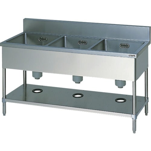 Maruzen 三槽シンク(ホース付)