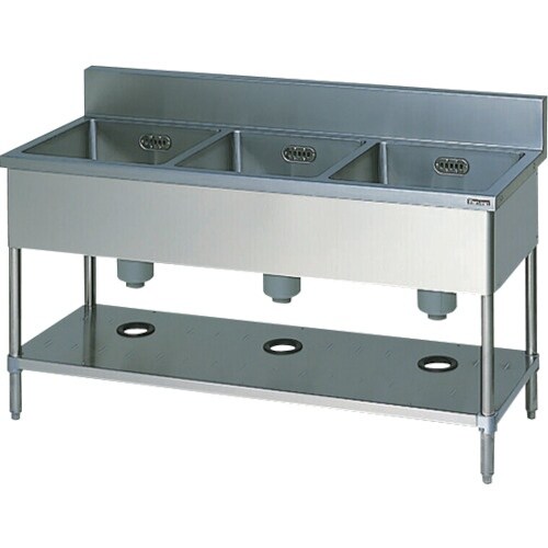 Maruzen 三槽シンク(ホース付)