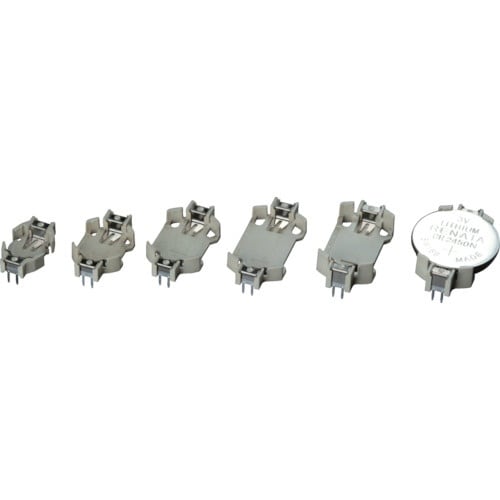 タカチ コイン電池ホルダー(ピンタイプ)CR245