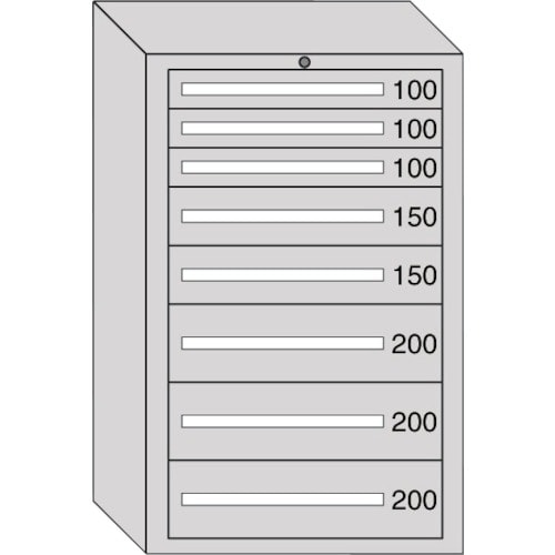 OS デラックス重量キャビネット 間口811×奥行