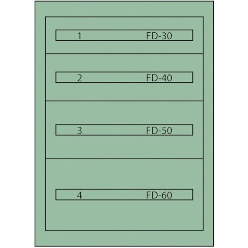 Vidmar ファインキャビネットFC−180C(