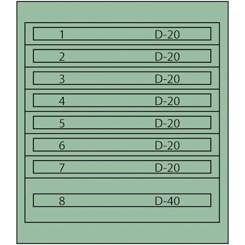 Vidmar ツールキャビネットTC−180J