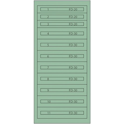 Vidmar ファインキャビネットFC−300M(
