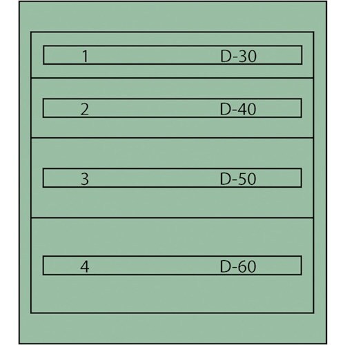 Vidmar ツールキャビネットTC−180B
