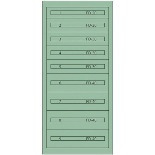 Vidmar ファインキャビネットFC−300I(