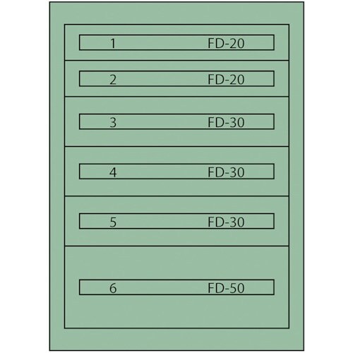 Vidmar ファインキャビネットFC−180I(
