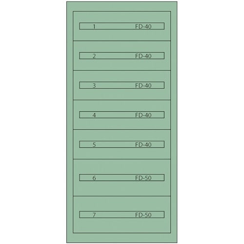 Vidmar ファインキャビネットFC−300C(