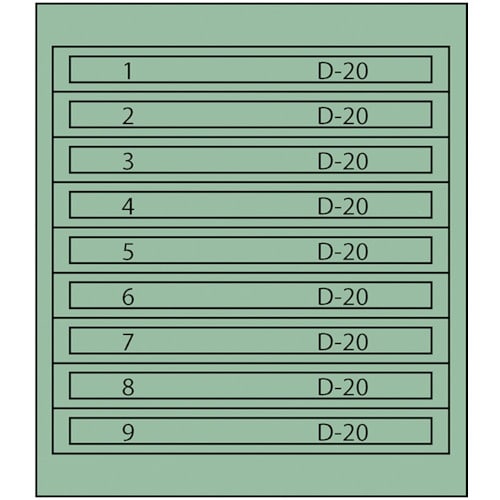 Vidmar ツールキャビネットTC−180I