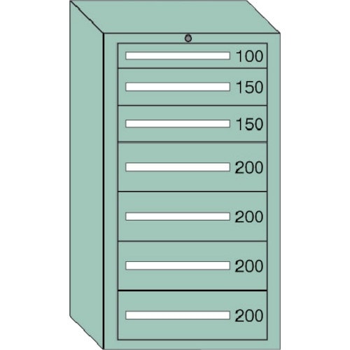 OS 中量キャビネット(6型) 間口693×奥行5