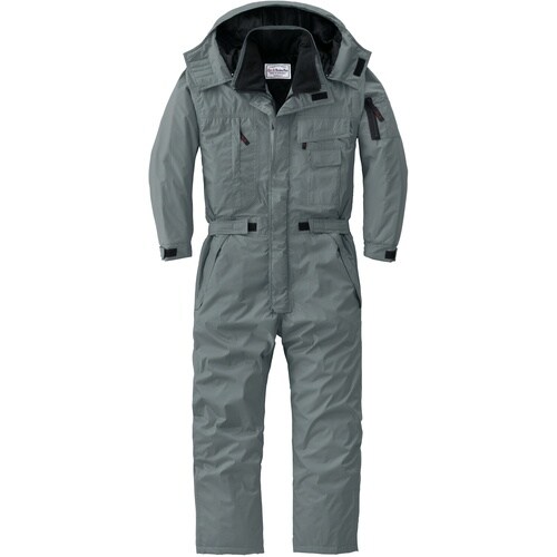 AUTO−BI 防水防寒つなぎ服810−007グレ