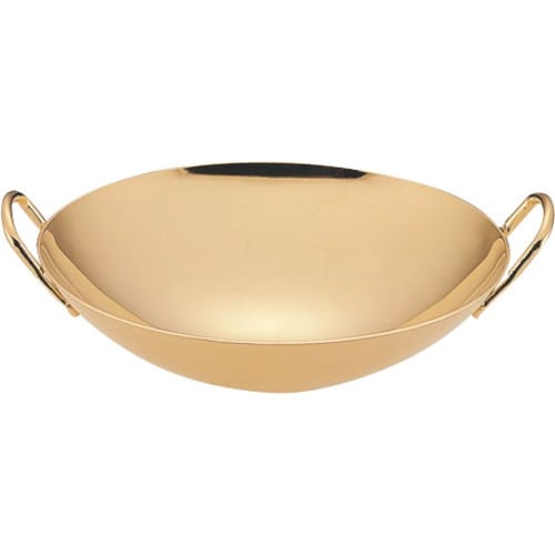 TKG 18−8プチ中華鍋(金メッキ付) 9cm