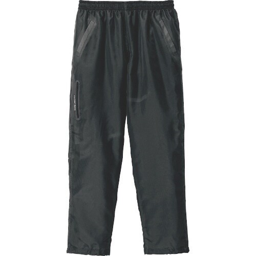 アイトス イージーパンツ ブラック×シルバーグレー