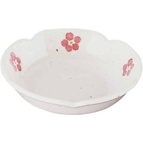 TKG メラミン 姫小皿 KO−788 紅梅