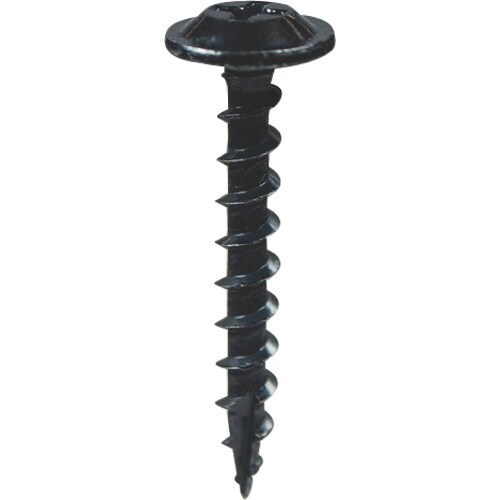 OHSATO 黒亜鉛 シンワッシャー木工ビス4×3