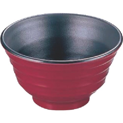 TKG メラミン 多用丼 TB−766 溜内黒