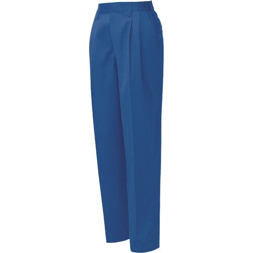 アイトス レディースシャーリングパンツ(2タック)